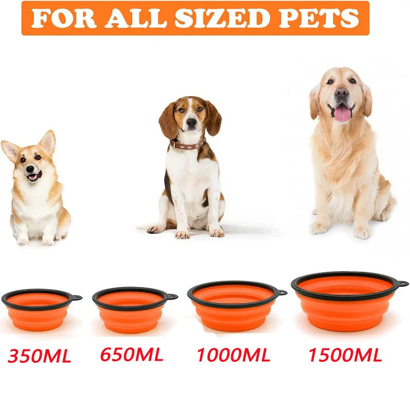 Woofin Collapsible Travel Dog Bowl