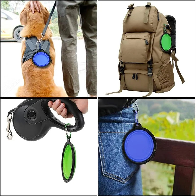 Woofin Collapsible Travel Dog Bowl